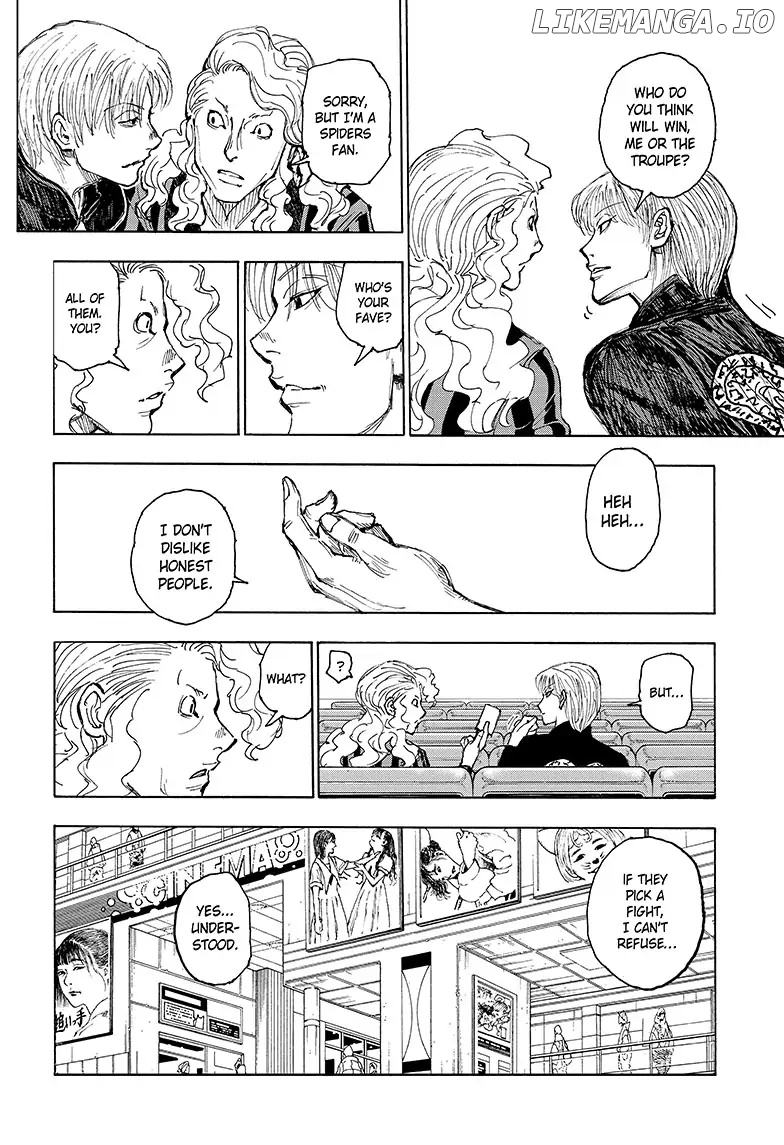 Hunter x Hunter, Chapter 393 image 12